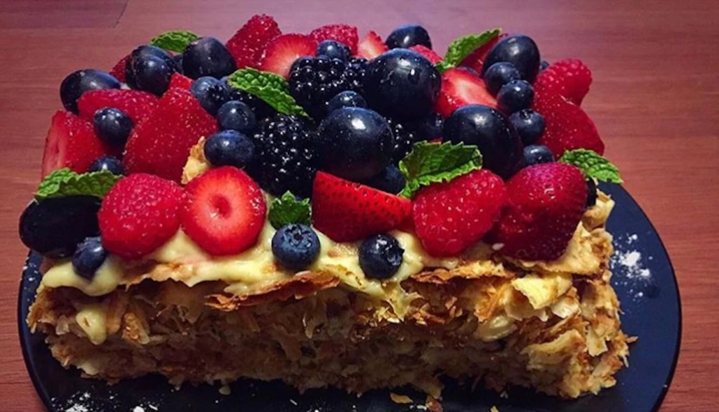 Eat cake first! Quick and easy to make Napoleon cake recipe